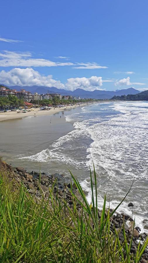 Apto 100 metros da praia para 08 pessoas com ar condicionado e W-fi Ubatuba Exterior foto